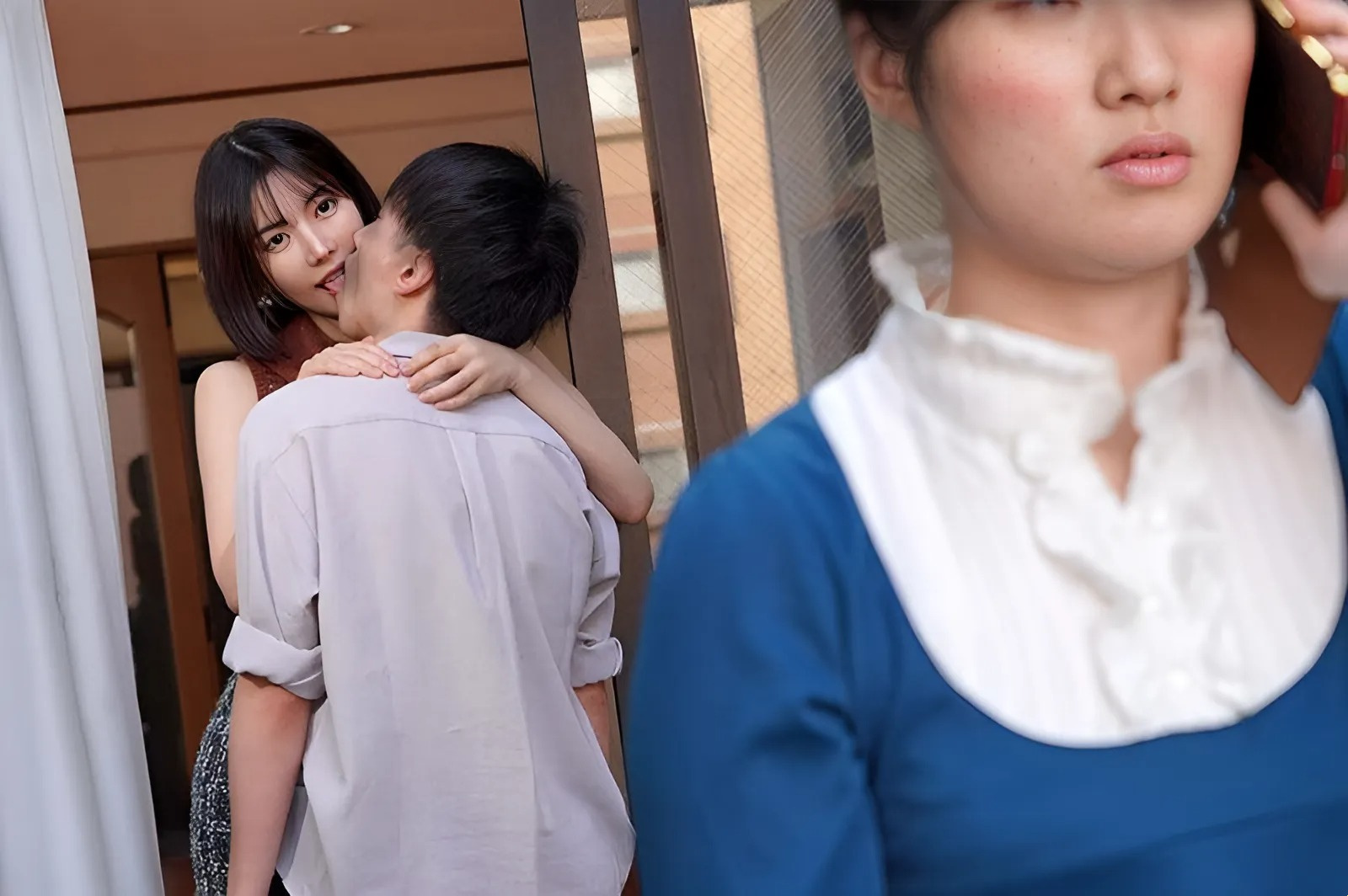 FSDSS-615 My wife's lewd co-worker